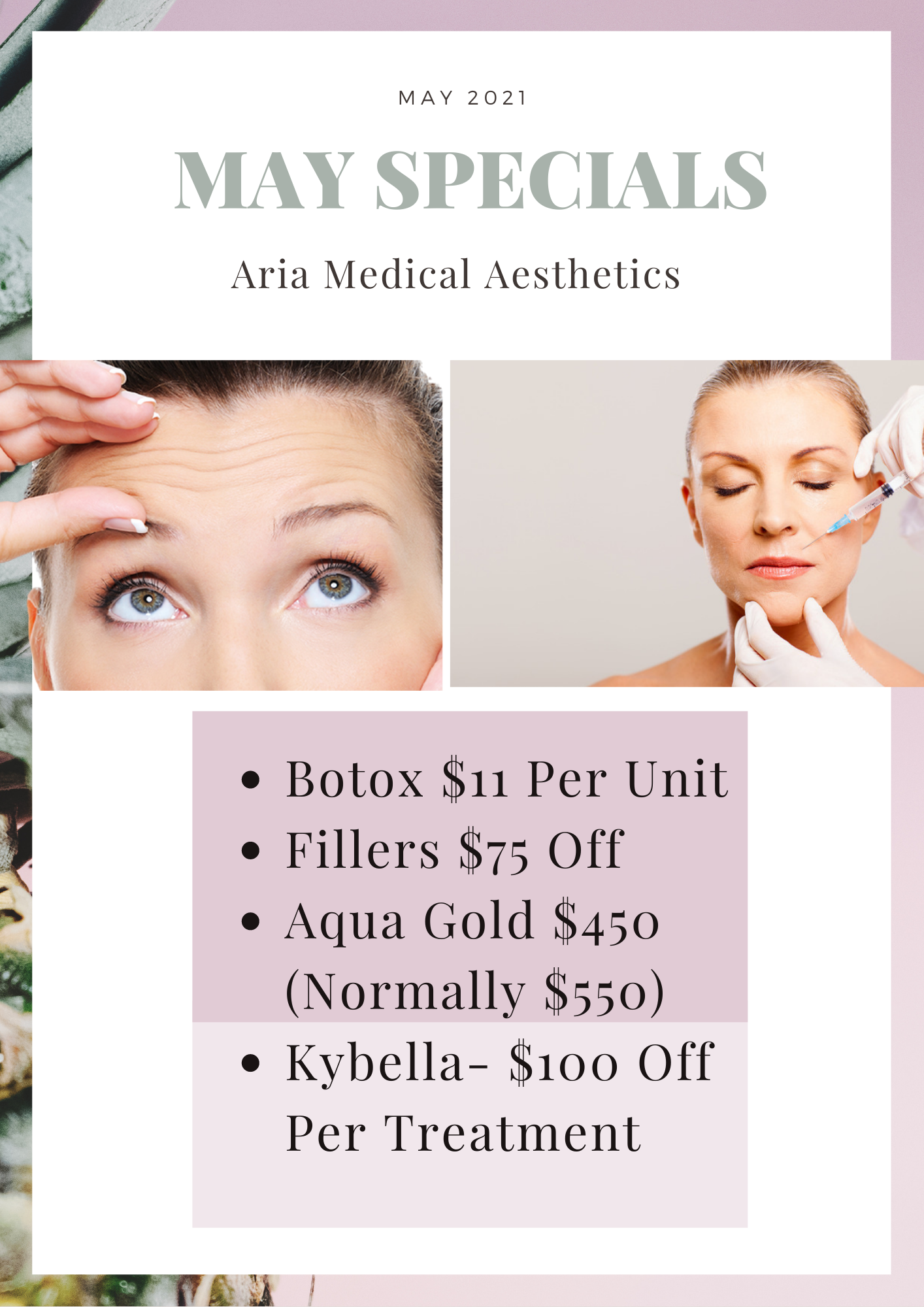 May Special Offers