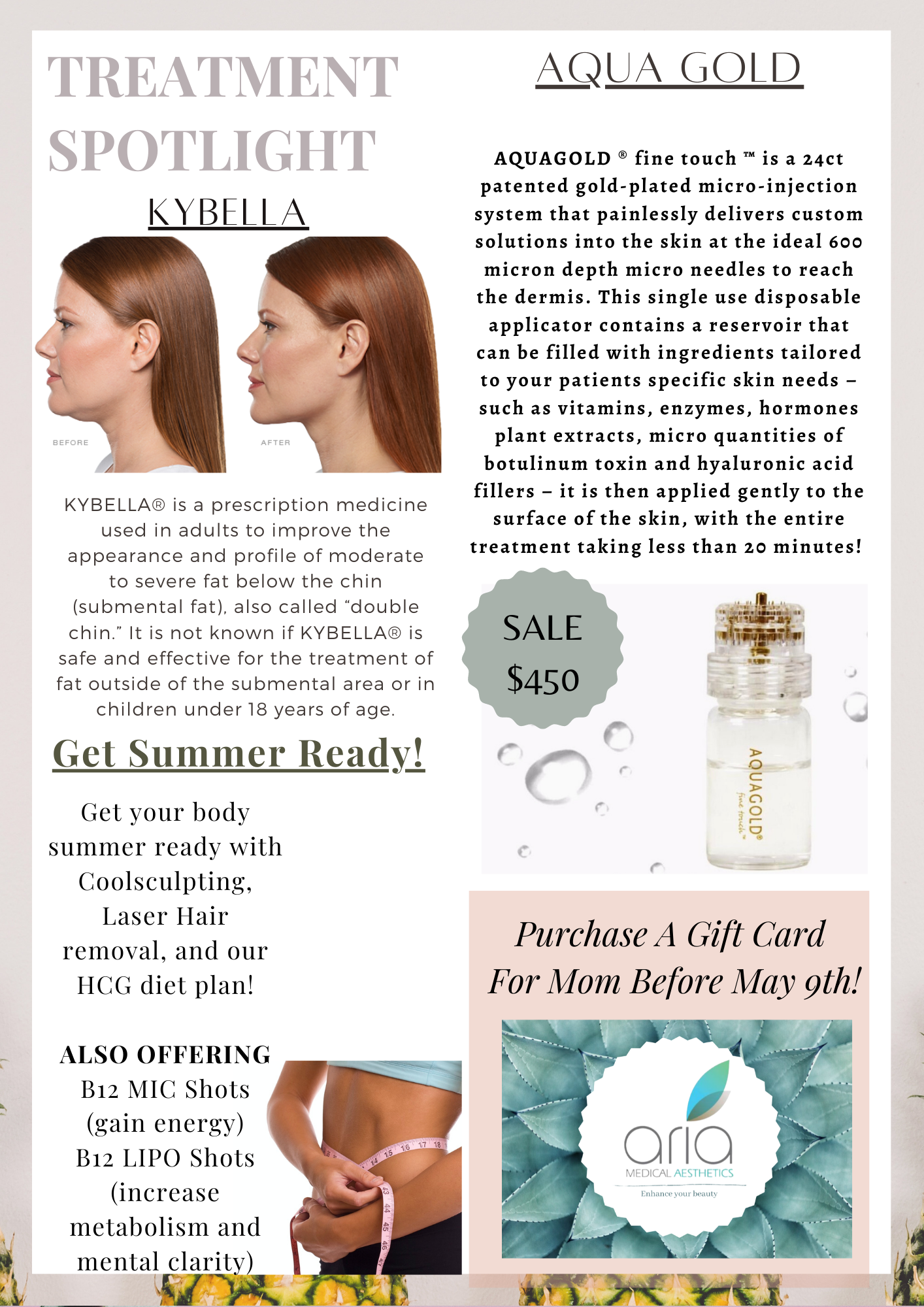 May Treatment Spotlight
