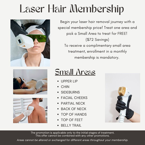 laser-hair-removal-membership Aria offers Laser Hair Removal Membership Deals